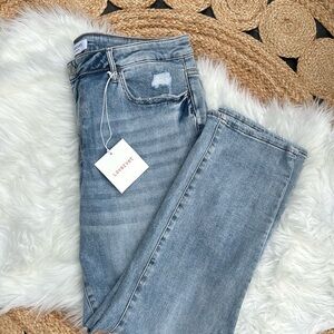 Lovervet by vervet midrise slim straight nwt style lv1079-p cut 53176